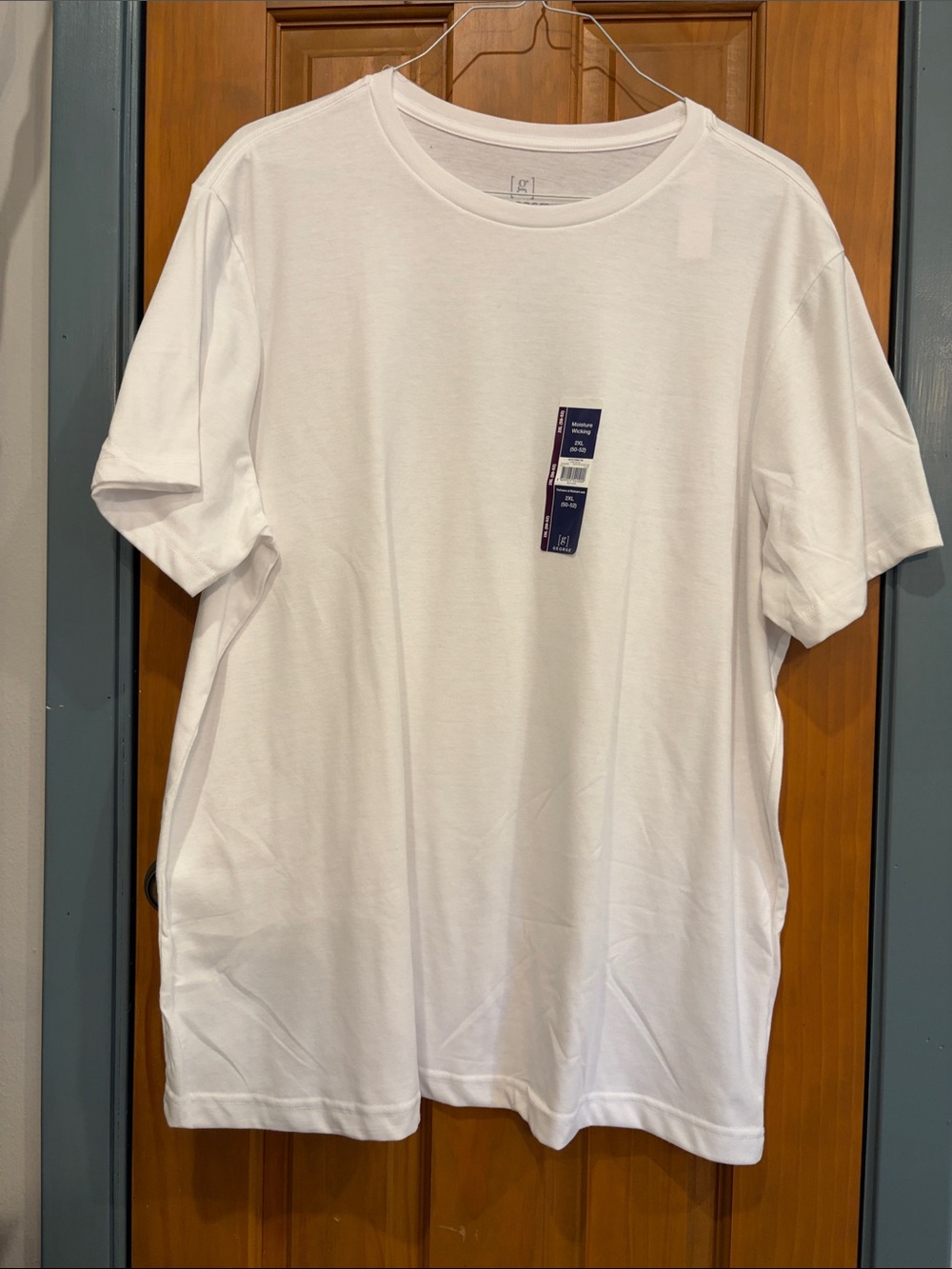George White Short Sleeve Crew Neck T-Shirt